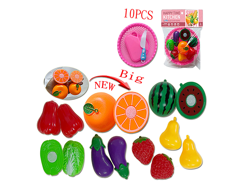 Cutting Fruits And Vegetable Set 10pcs