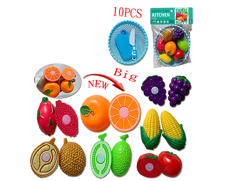 Cutting Fruits And Vegetable Set 10pcs