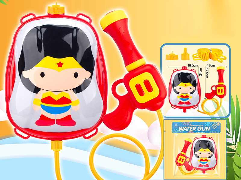 Princess Backpack Water Gun