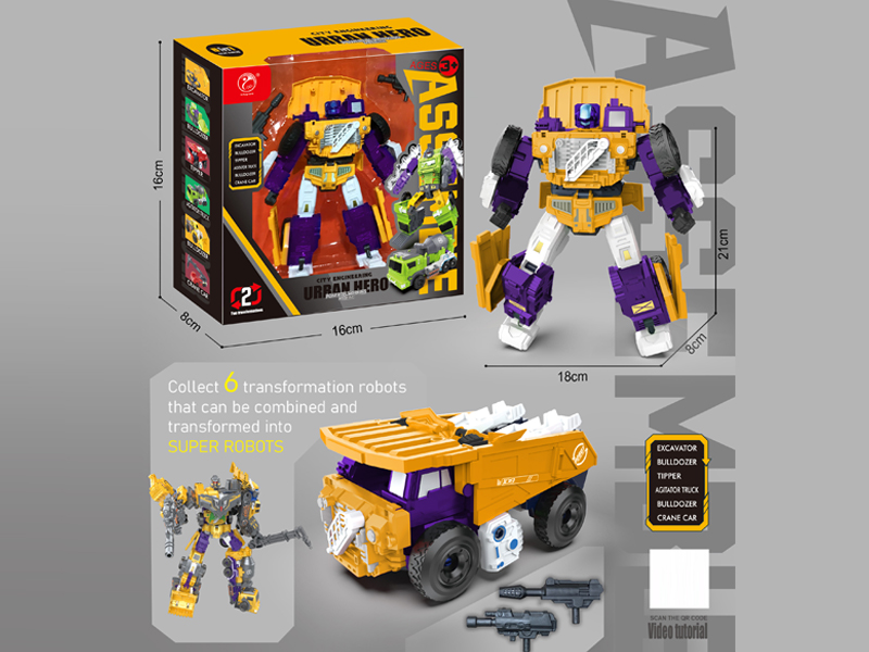 Transformable Urban Dump Truck