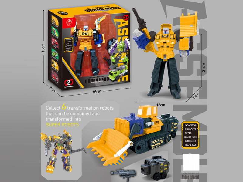 Transformable Urban Bulldozer