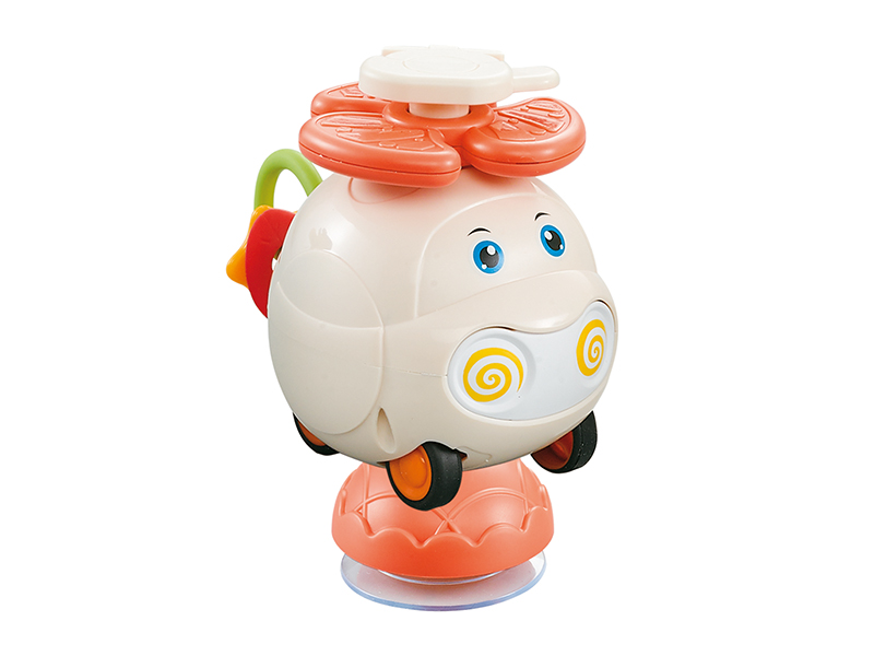 Baby Table Toy Slide Cartoon Car(2 Colors Mixed)