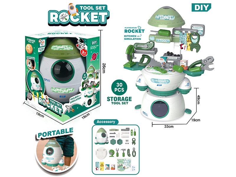 Tools Set Rocket 30pcs