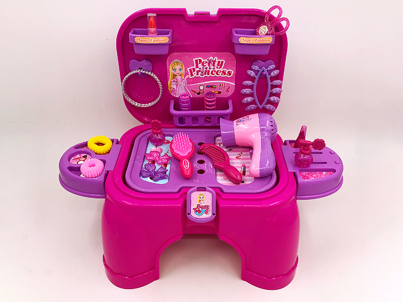 Storage Chair Dresser Set