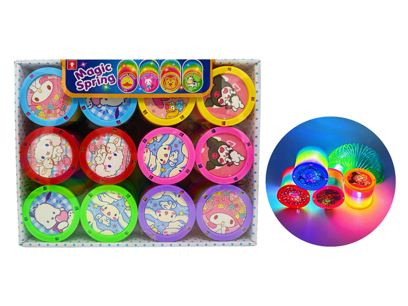 12PCS Sanrio Rainbow Circle With Light