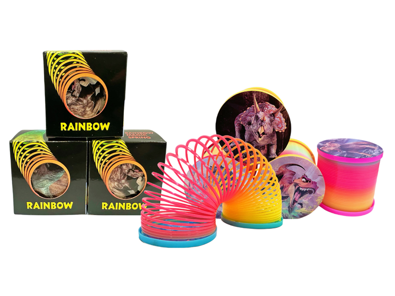 Dinosaur Rainbow Circle