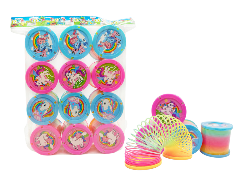 12PCS Unicorn Rainbow Circle