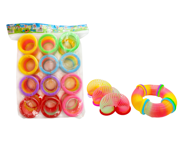 12PCS Building Block Rainbow Circle