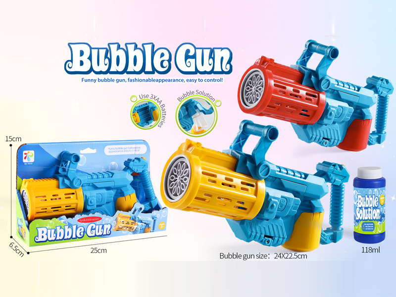 Gatling Bubble Machine