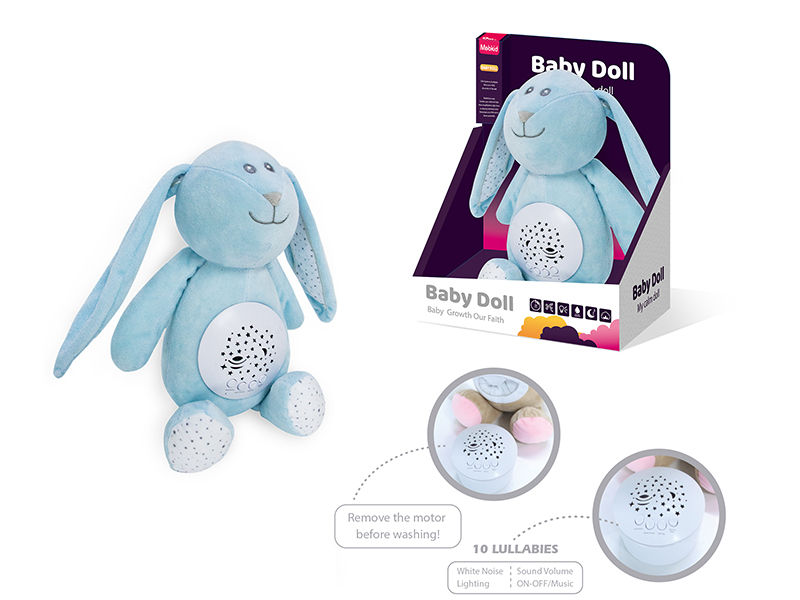 Baby Plush Doll Soothing Toys(Rabbit)