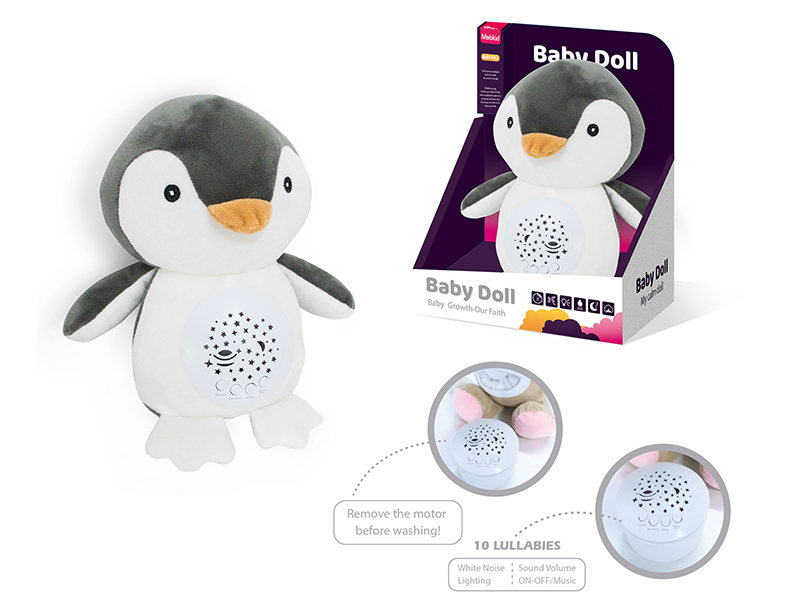 Baby Plush Doll Soothing Toys(Penguin)