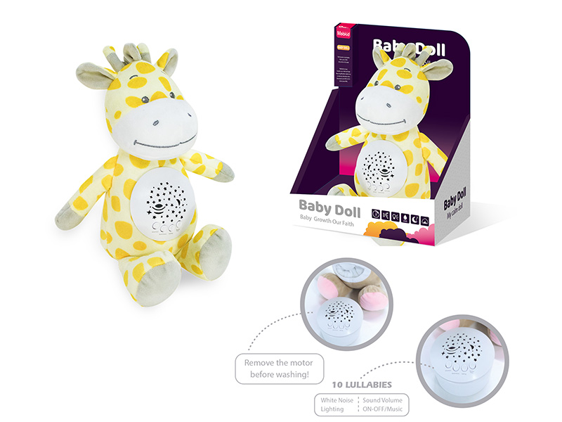 Baby Plush Doll Soothing Toys(Giraffe)