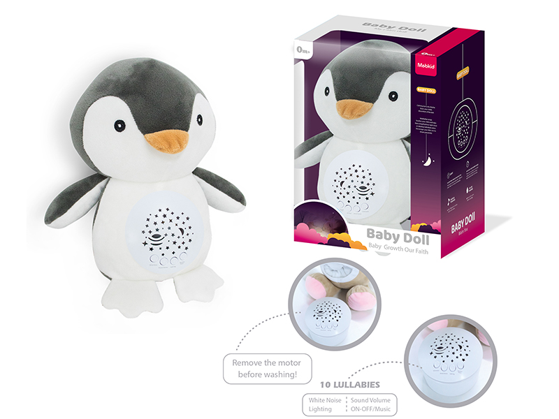 Baby Plush Doll Soothing Toys(Penguin)