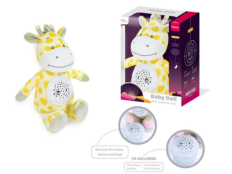 Baby Plush Doll Soothing Toys(Giraffe)