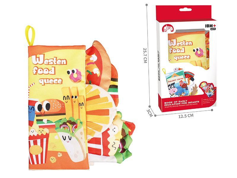 Westem Food Tail Cloth Book