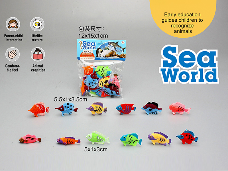 PVC Solid Tropical Fish