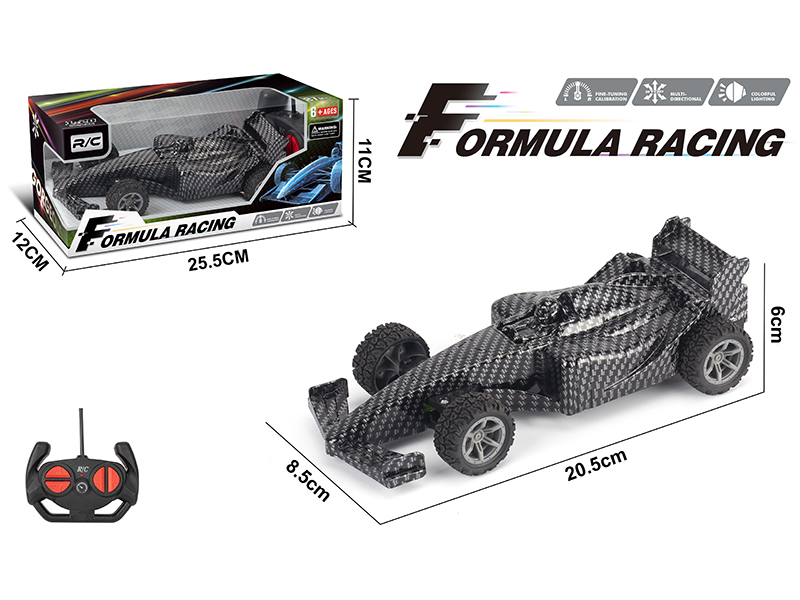 1:20 4-Channel Remote Control F1 Racing Car(Carbon Fiber Grain)