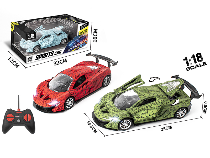 1:18 5-Channel Remote Control Simulated Car(One Key Open The Door)