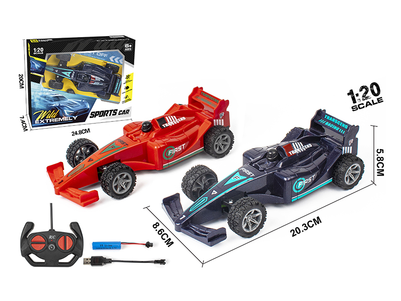 1:20 4-Channel Remote Control F1 Racing Car