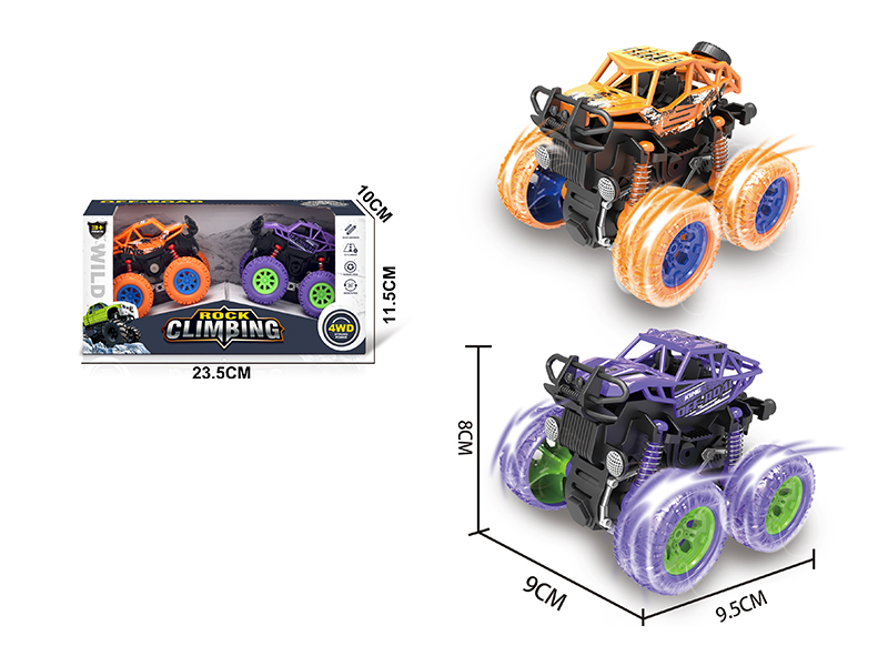 Friction Bigfoot Skeleton Vehicle