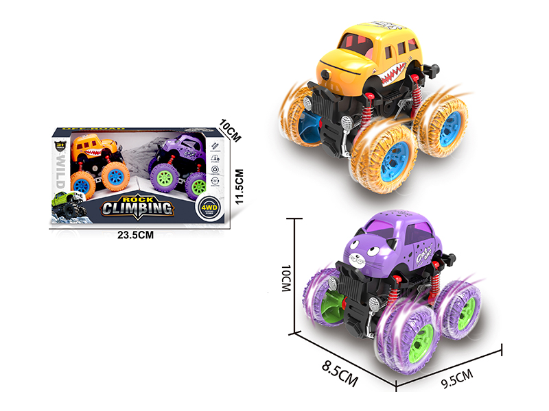 Friction Bigfoot Cartoon Car