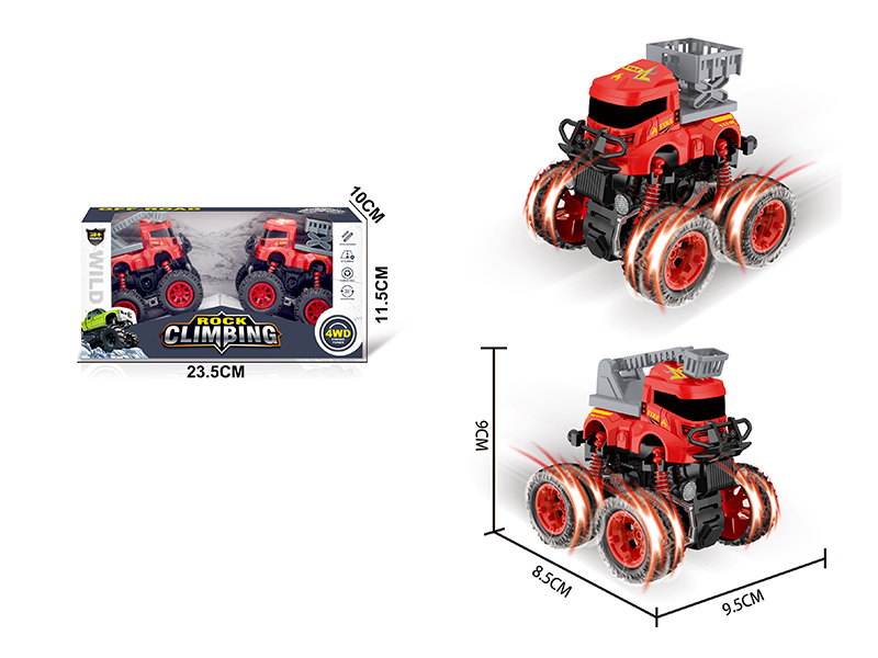 Friction Bigfoot Fire Truck