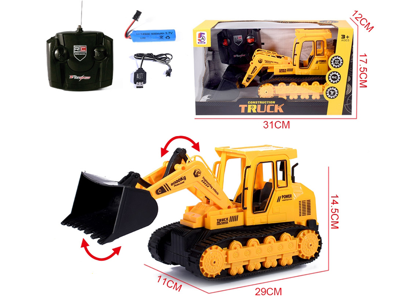 4CH R/C Bulldozing Truck