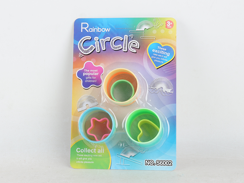 6PCS Rainbow Circle