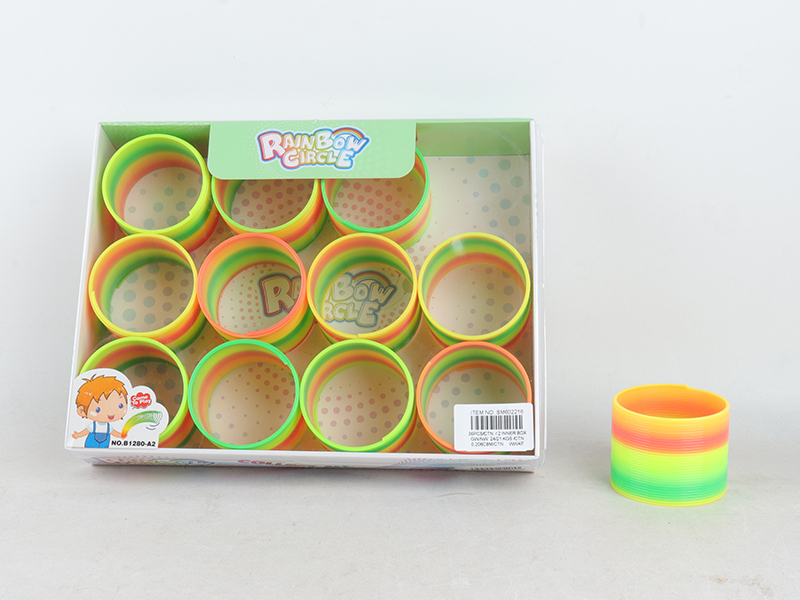 12PCS Rainbow Circle