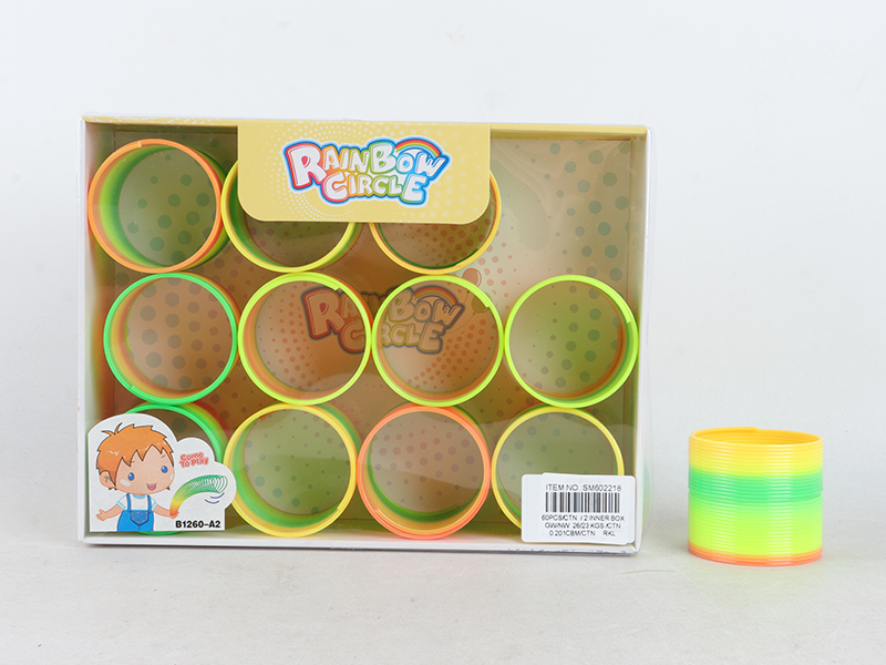 12PCS Rainbow Circle