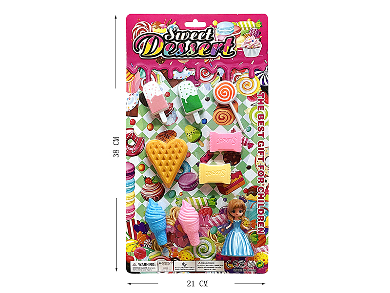 Princess Doll  + Dessert Toy