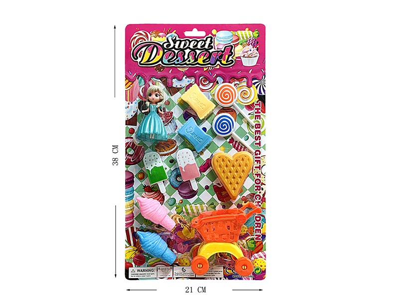 Princess Doll  + Dessert Toy