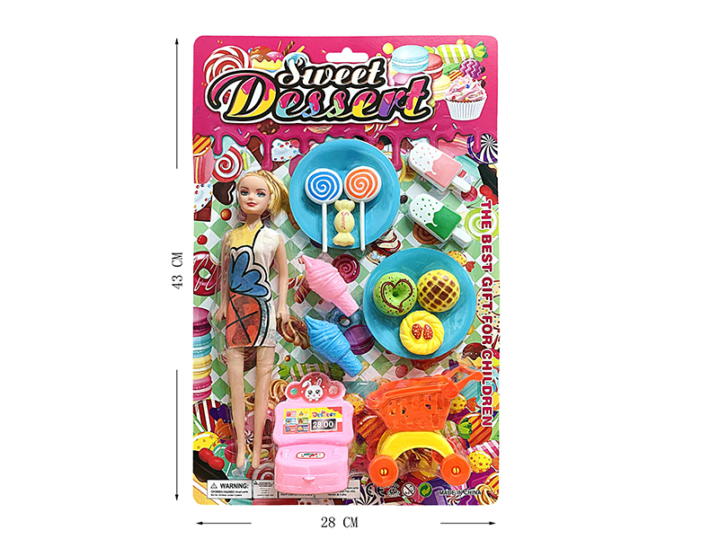 Doll  + Dessert Toy