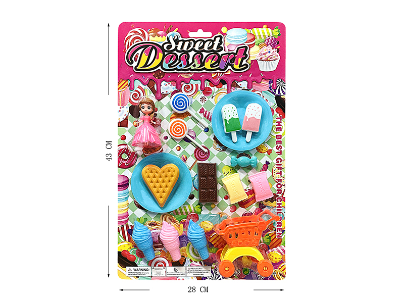 Princess Doll  + Dessert Toy