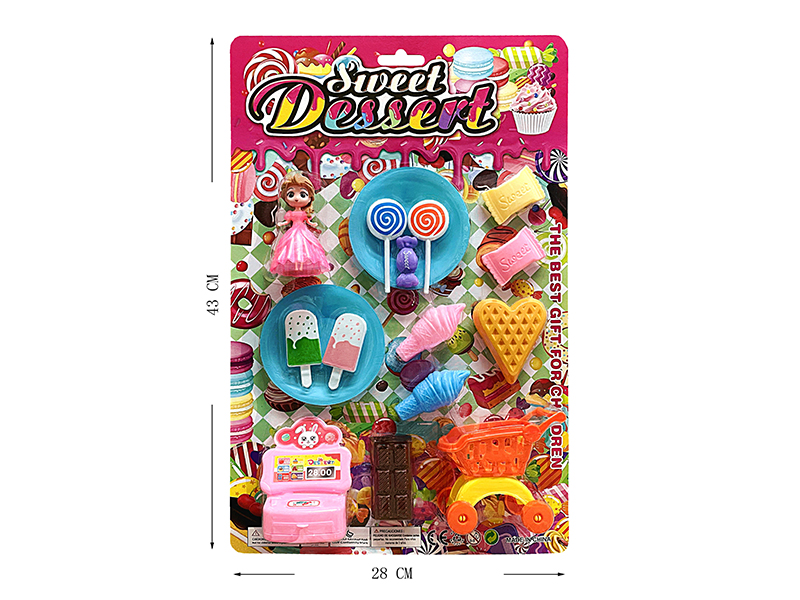 Princess Doll  + Dessert Toy