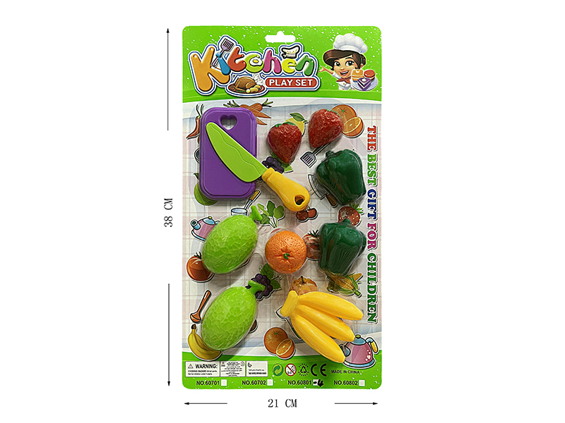 Cutting Fruits And Vegetable Set