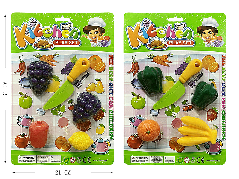 Cutting Fruits And Vegetable Set