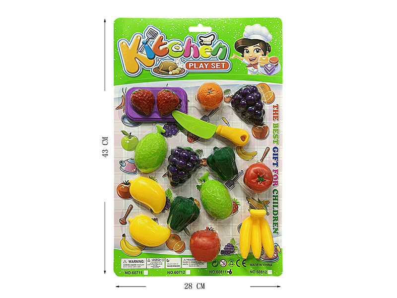 Cutting Fruits And Vegetable Set