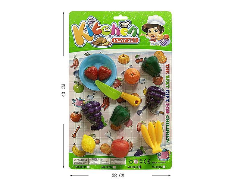 Cutting Fruits And Vegetable Set