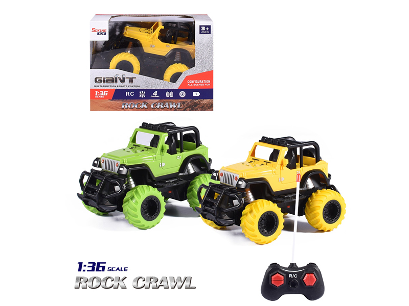 1:36 R/C Simulate Wrangler Carriage