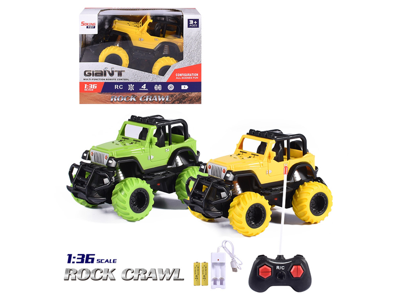 1:36 R/C Simulate Wrangler Carriage