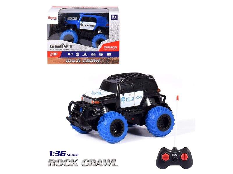 1:36 R/C Toyota Kuluze Police Car