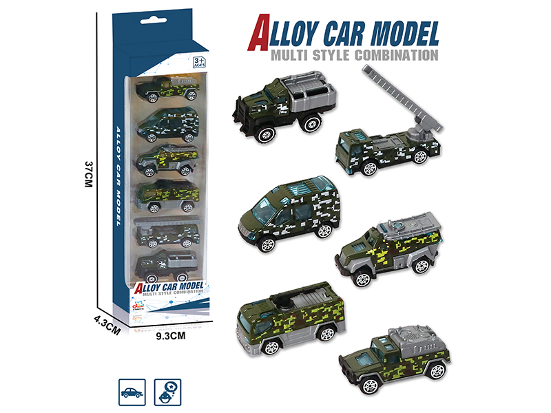 1:16 Slide Alloy Police Cars