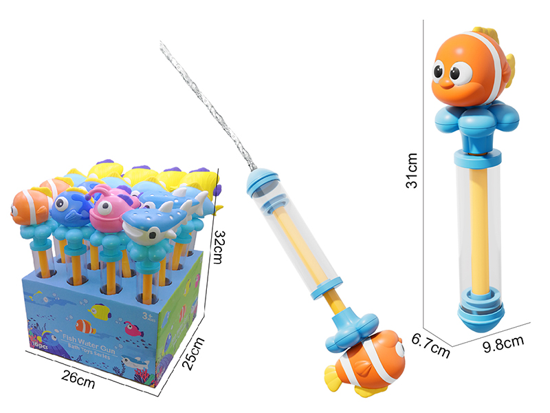 Fish Water Cannon 16PCS