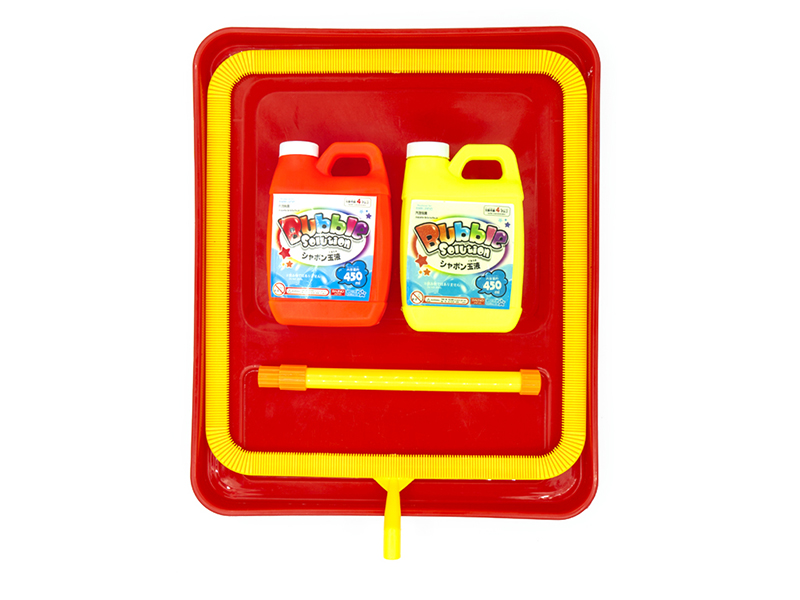 Bubble Blowing Toys Giant Bubble Stick Tray Set