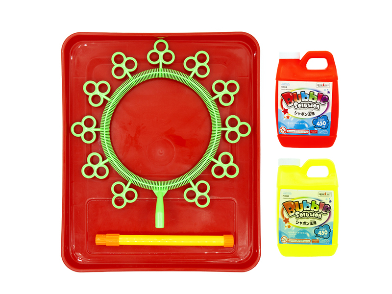 Bubble Blowing Toys Giant Bubble Stick Tray Set