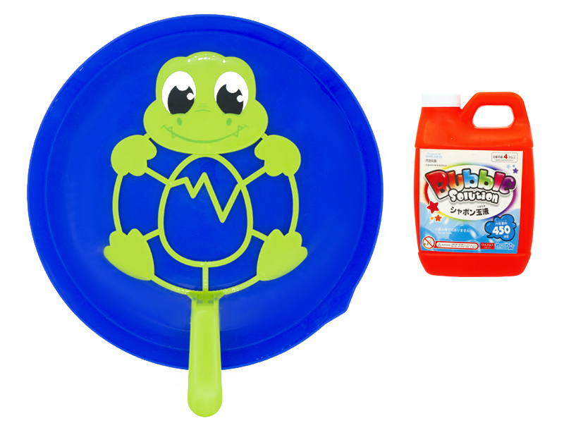Bubble Blowing Toys Cartoon Large Bubble Stick Tray Set