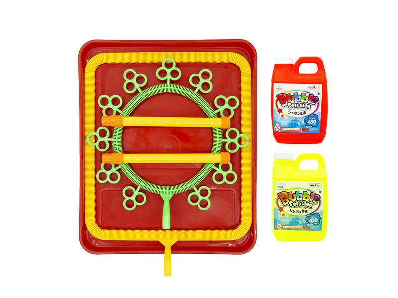 Bubble Blowing Toys Large Bubble Stick Tray Set