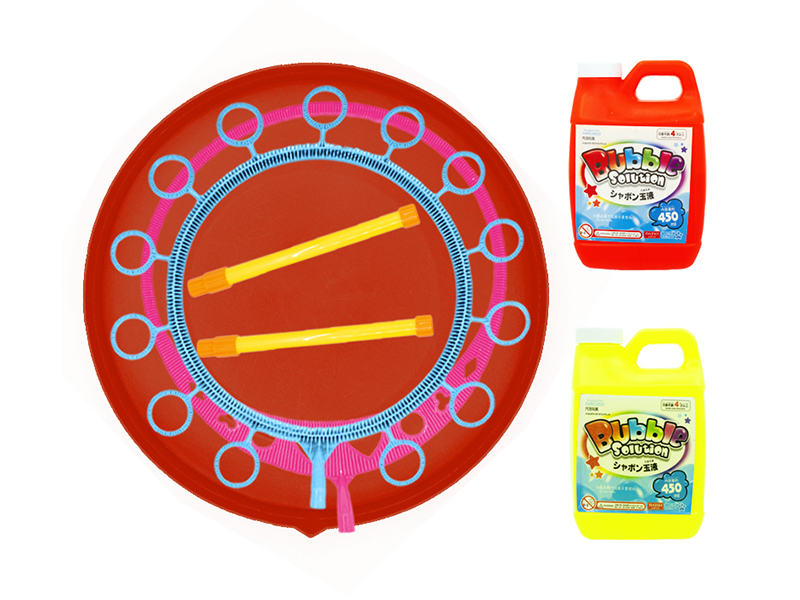 Bubble Blowing Toys Large Bubble Stick Tray Set