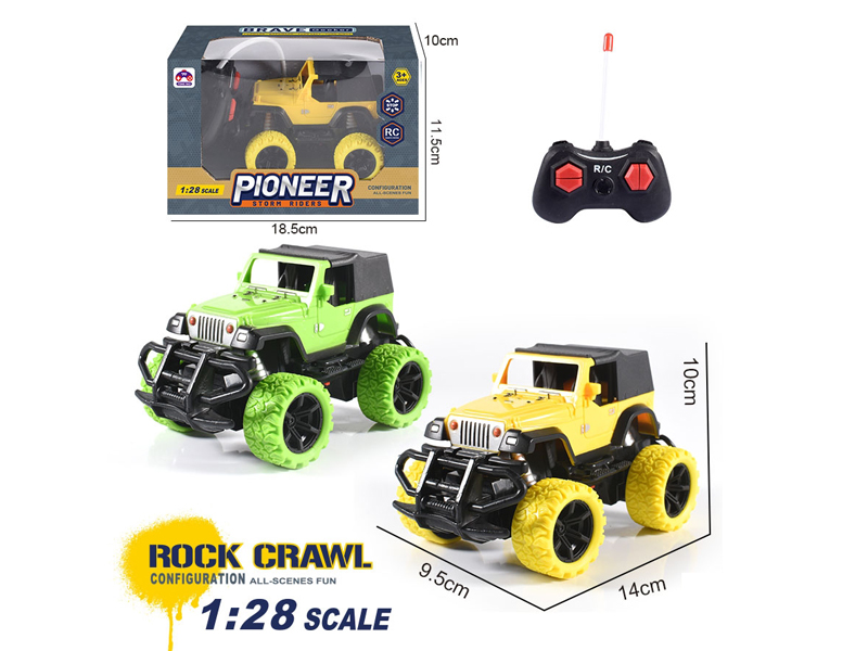 1:28 R/C Simulated Jeep